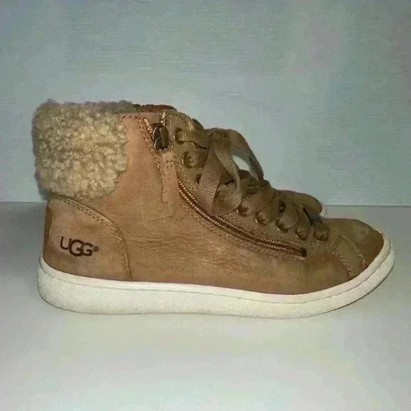 UGG Brown Sneakers Size 6.5 for Women - Picture 3 of 15